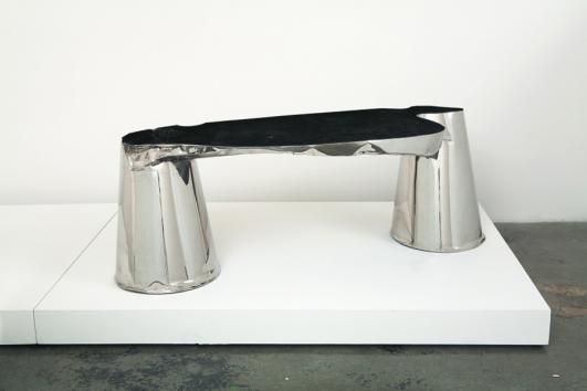 Lot# 27130 - Two Legs and a Table by Ron Arad - Phillips de Pury & Company