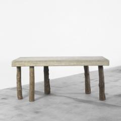 Concrete table by Jens Peter Schmid 