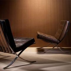 Lot # 690 - Barcelona chairs by Mies van der Rohe - Wright Auction