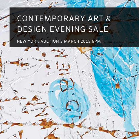 Contemporary Art & Design Evening Sale at Phillips 
