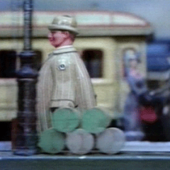 Charles and Ray Eames, Toccata for Toy Trains, 1957. Film still courtesy Eames Office and Pyramid Media