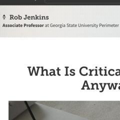 What Is Critical Thinking, Anyway?
