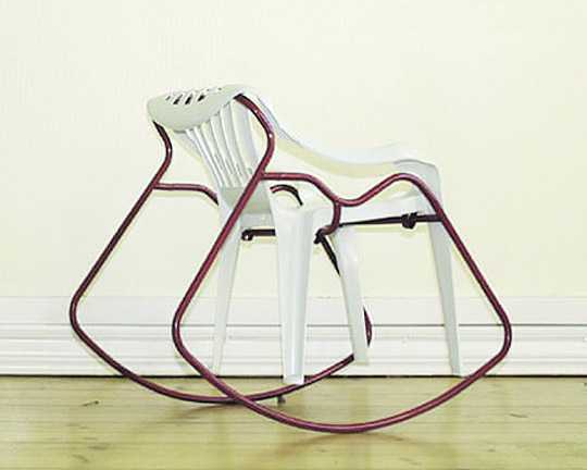 'Rocking Chair' by Rebecca Halstedt, seen at the Stockholm Furniture Fair, 2004