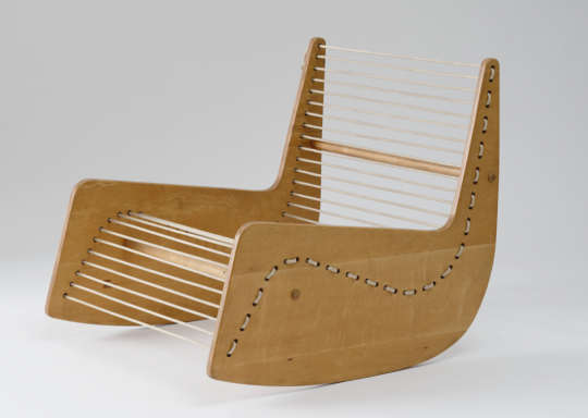 Floor Chair (Model 1211-C) by Alexey Brodovitch, c. 1950. ©2008 The Museum of Modern Art