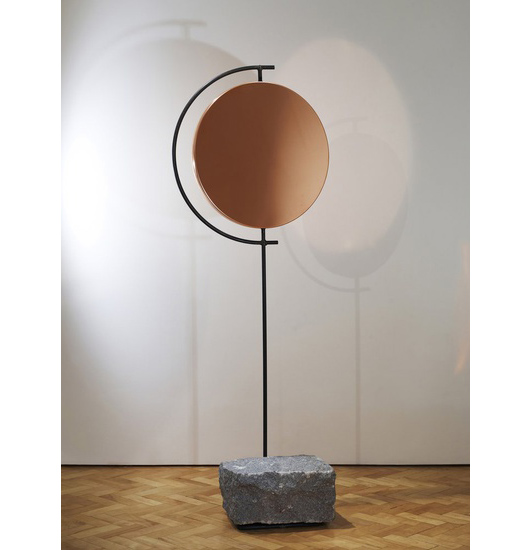 HUNTING & NARUD The Copper Mirror Series, Medium, 2013 Copper, steel, granite 183 H x 67 W x 40 D cms