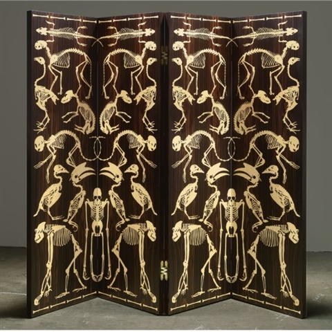 Studio Job, Four Panel Screen, 2006, estimated at $50,000 - 70,000, sold for $62,500