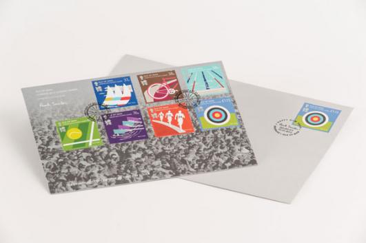 Isle of Man, London 2012 Olympic Games Stamps designed by Paul Smith added by Sir Paul Smith [image: Dominic French]