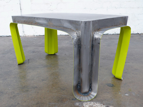 Skinned Tables by Peter Marigold