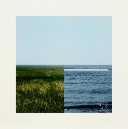 Land-Sea Horizon 3, 2011 by Jan Dibbets. Courtesy the artist and Alan Cristea Gallery