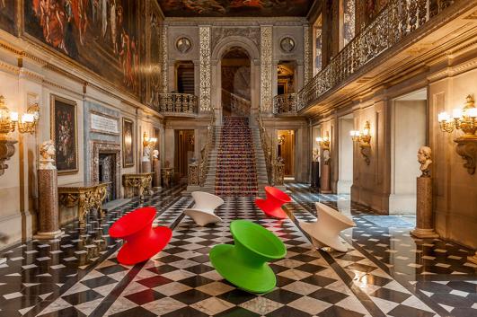 Spun chairs by Thomas Heatherwick, Make Yourself Comfortable at Chatsworth