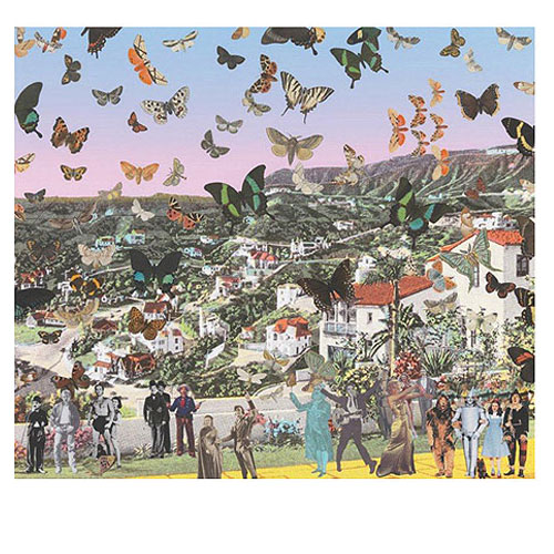The Butterfly Man in Hollywoodland by Sir Peter Blake 
