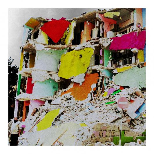 TAP17 Tammam Azzam "We' ll Stay Here" 112x112 cm Archival Print on Cotton Paper 2012 Edition of 5