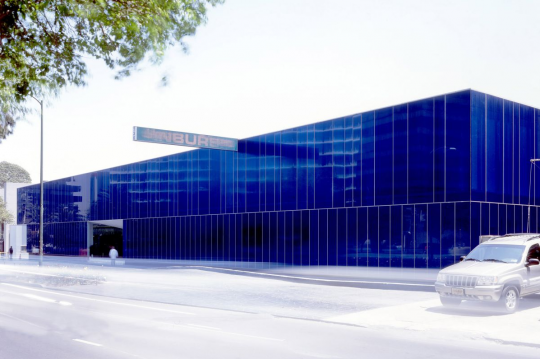 LAR/Fernando Romero Inbursa Headquarters, Las Lomas, Mexico City 2000-2001. Courtesy the architect