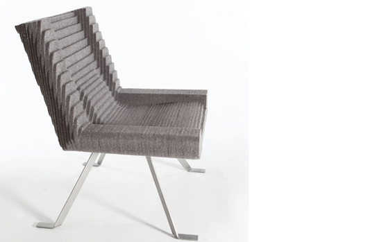 Relief chair by Micus Projects 