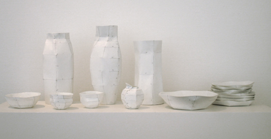 Art Works in paper and porcelain by Ruth Gurvich
