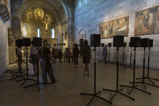'The Forty Part Motet' a sound installation by Janet Cardiff