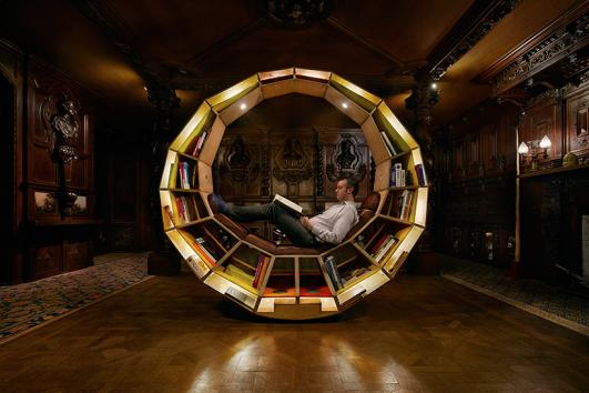 Long-Form-Library by Thomas Mills for ifsodoso, Make Yourself Comfortable at Chatsworth