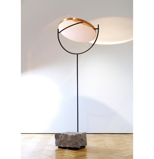 HUNTING & NARUD The Copper Mirror Series, Tall, 2013 Copper, steel, granite 208 H x 73 W x 40 D cms