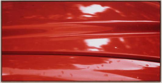 Red, 1976/2012 by Jan Dibbets. Courtesy the artist and Alan Cristea Gallery