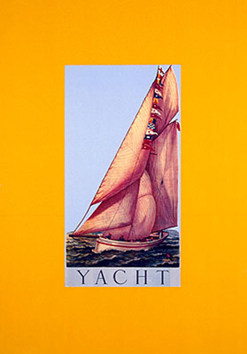 Y is for Yacht by Sir Peter Blake 