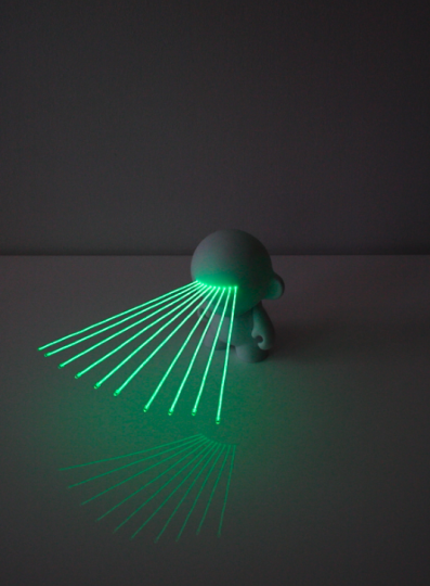 'Laser Boy' Lightbot by Marcus Tremonto, 2010