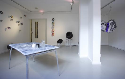 Silo Studio, installation view (2012), photo © Philip Sayer courtesy of Marsden Woo Gallery