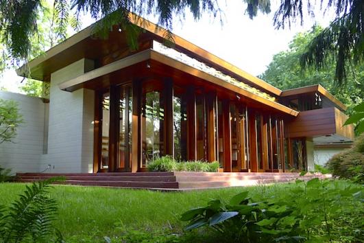 Frank Lloyd Wright designed Bachman Wilson House Moves from New Jersey to Crystal Bridges