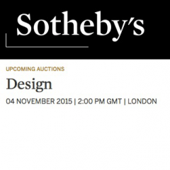 20th Century Design at Sotheby's London