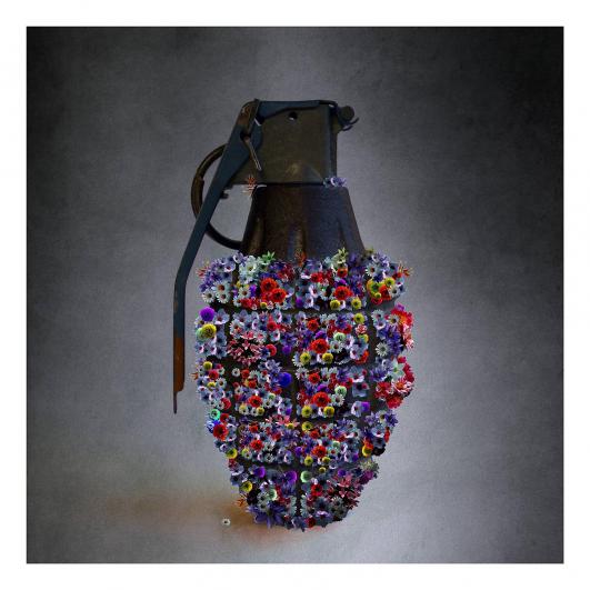 TAP24 Tammam Azzam "Syrian Spring" 112x112 cm Archival Print on Cotton Paper Edition of 5