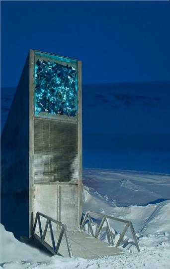 Svalbard Global Seed Vault, designed by BC Barlindhaug 