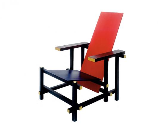 Red-Blue Chair, Gerrit Rietveld, 1918/1923 © VG Bild-Kunst, Bonn 2012