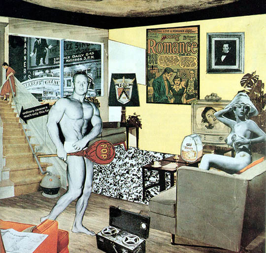 'Just What Is It That Makes Today's Homes So Different, So Appealing?' by Richard Hamilton, 1956, private collection