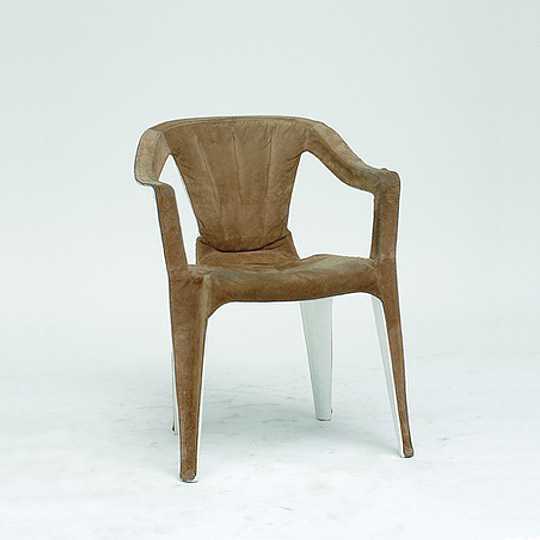 'Mono Suede' by Martino Gamper, as part of the A 100 Chairs in 100 Days Exhibition, 2007