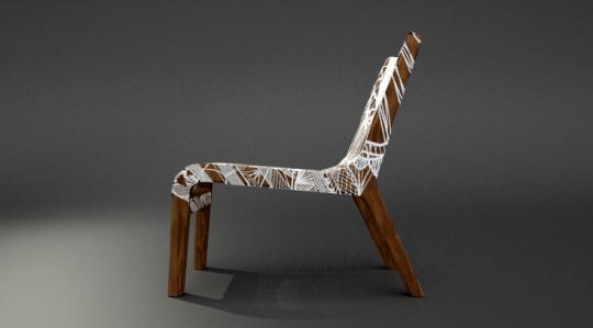 Doily Chair by Tara Murray