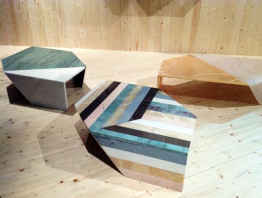 Origami Tables - Earthquake 5.9 collection by Patricia Urquiola 