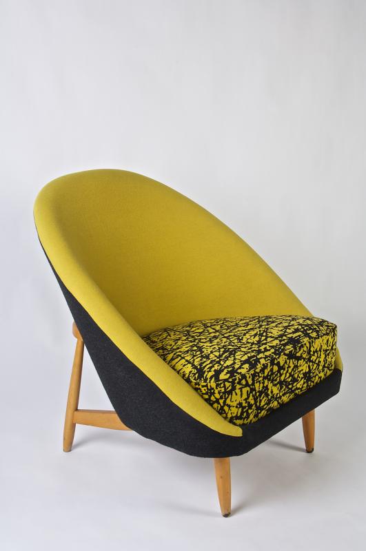 ‘Columbus’ by (chair): Theo Ruth Designer (fabric): Lewin Alcopley [1955]