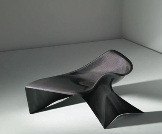 Prototype “Line” low lounger by Philip Michael Wolfson