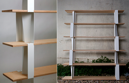 Planar shelving system by groupDesign ©groupDesign 2009