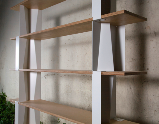 Planar shelving system by groupDesign ©groupDesign 2009